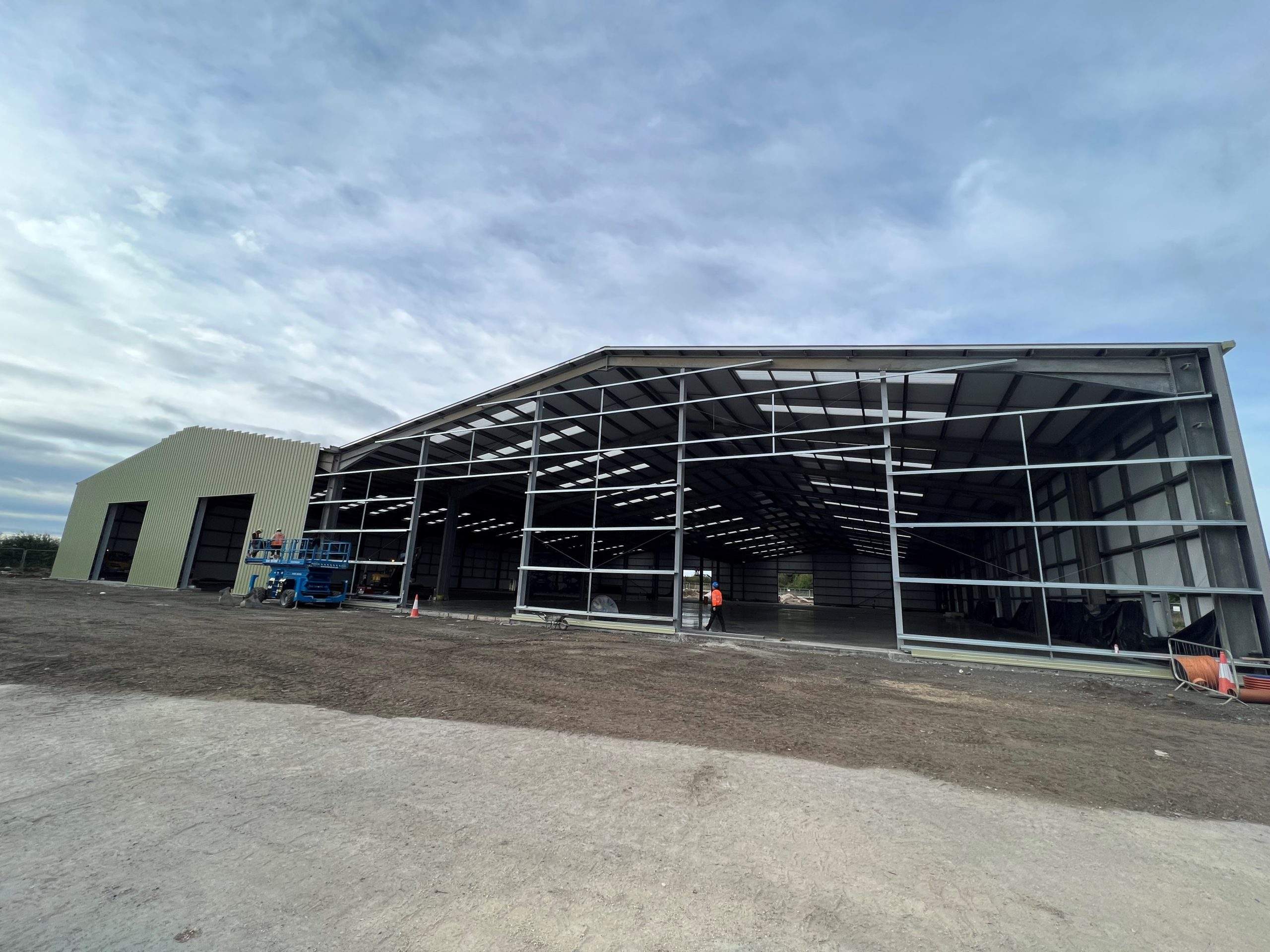 Work is progressing at Unit 5 Driffield Business Park