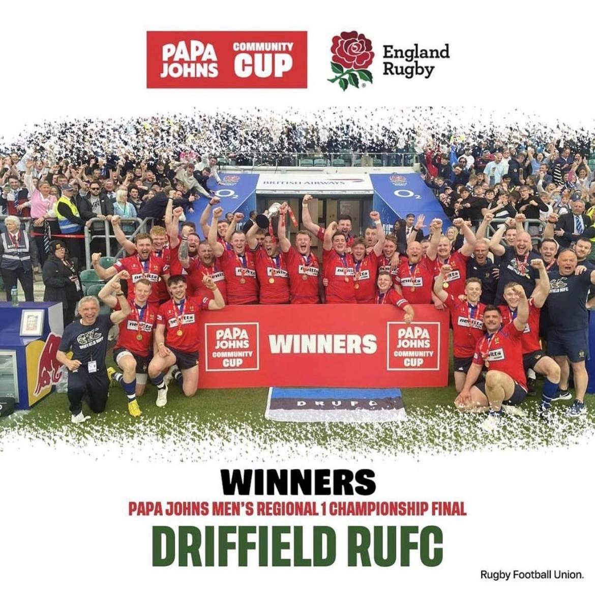 Congratulations Driffield RUFC